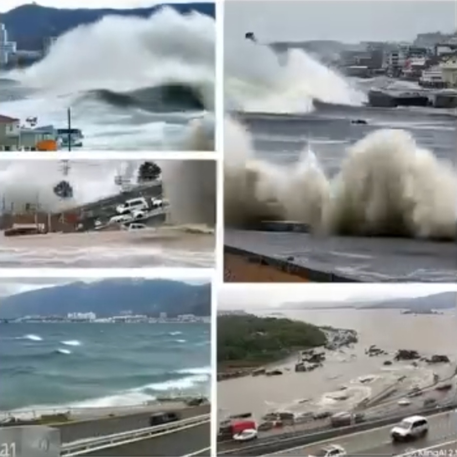 😱A 9.1 magnitude earthquake also caused a tsunami in the city of… See more